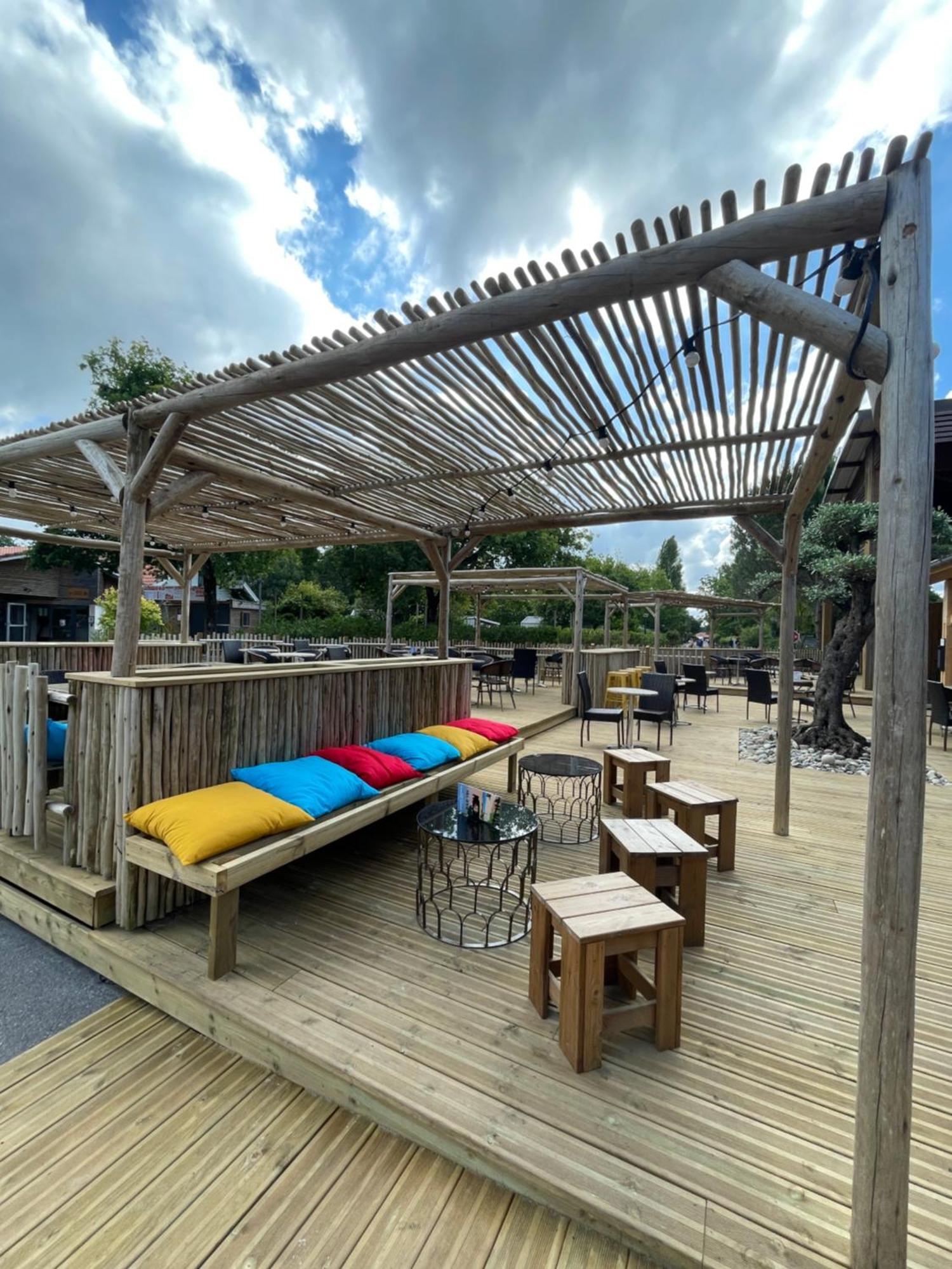 Cocon Du Lac Mobilhome 3 Chambres,6 Pers,Camping Mayotte 5 Etoiles Biscarrosse Landes Kültér fotó
